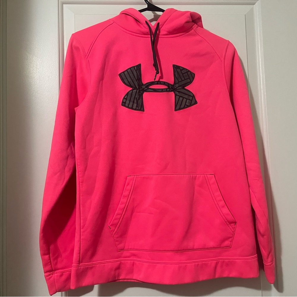 Hot Pink Under Armour Breast Cancer Awareness Sweatshirt